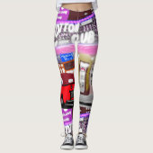 Harlem - Roaring 20s-CottonClub- Leggings (Voorkant)