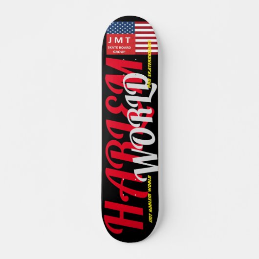 HARLEM WORLD JMT 7 3/4" Skateboard Deck (Devant)
