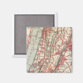 Harlem, Yonkers, Pelham Manor, New York Magneet (Voorkant / Achterkant)