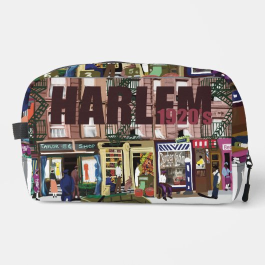 HarlemBizBoom_Toilettassen Toilettasje (Voorkant)