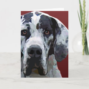 Harleqiuin Great dane Kaart