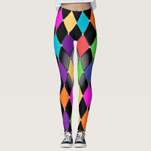 Harlequin 2 Pop Mode Leggings (Voorkant)