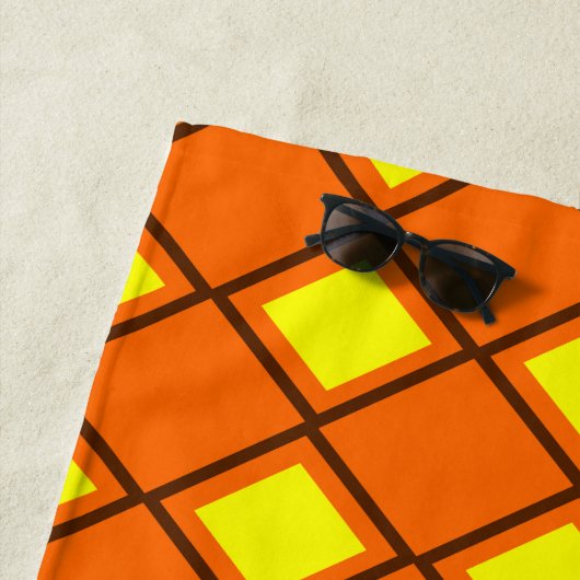 Harlequin 70 s strandlaken (In situ)