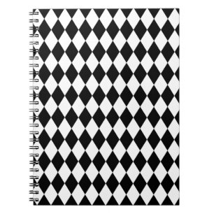Harlequin Black en White Notitieboek