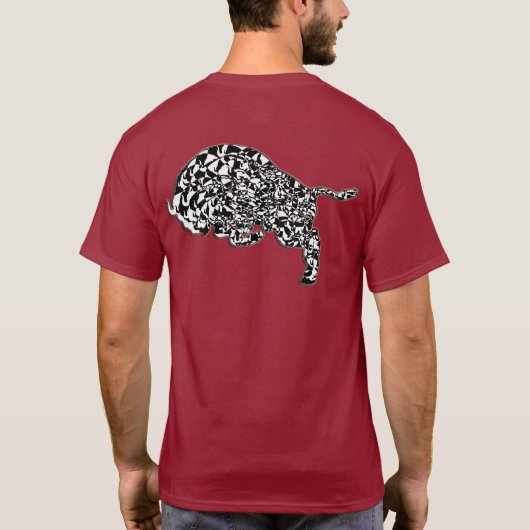 Harlequin Cattle Shirt - 2 zijdig (Achterkant)