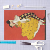 "Harlequin Dancer" van Annie Fish Tissuepapier (Craft)