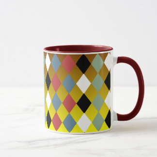 Harlequin Diamond Pattern Mok