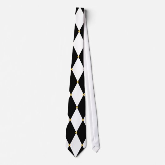 Harlequin Diamond Pattern Stropdas (Voorkant)