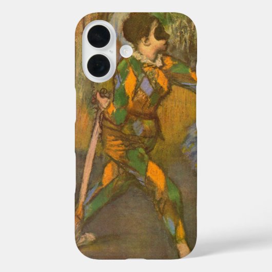Harlequin en Columbine van Edgar Degas  Kunst Case-Mate iPhone Case (Achterkant)