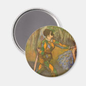 Harlequin en Columbine van Edgar Degas Kunst Magneet (Voorkant / Achterkant)