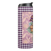  Harlequin Garden Flower Panel Thermosbeker (Gedraaid links)