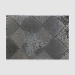 Harlequin geïnspireerde metallische grijze textuu Tissuepapier