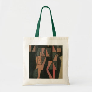 Harlequin, gemaakt door Juan Gris, Cubistische ku Tote Bag