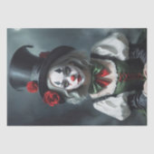 Harlequin Girl Decoupage Tissuepapier (Voorkant)