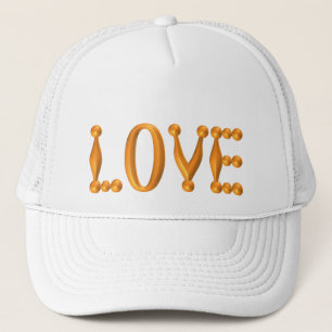 Harlequin Gold LOVE Trucker Pet