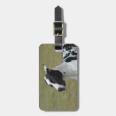 Harlequin Great Dane Bagagelabel (Voorkant verticaal)