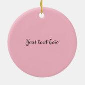 Harlequin Harp Bird Silhouette Ornament (Achterkant)