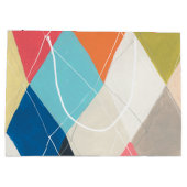 Harlequin Hopscotch - Argyle Pattern Groot Cadeauzakje (Achterkant)