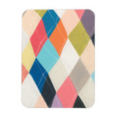 Harlequin Hopscotch - Argyle Pattern Magneet (Verticaal)