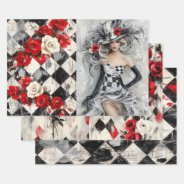 Harlequin Inpakpapier Vel
