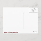 Harlequin Kiss Briefkaart (Achterkant)