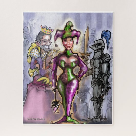 Harlequin Legpuzzel (Verticaal)