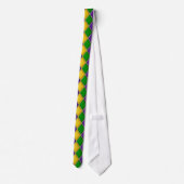 Harlequin Mardi Gras Pattern Stropdas (Achterkant)