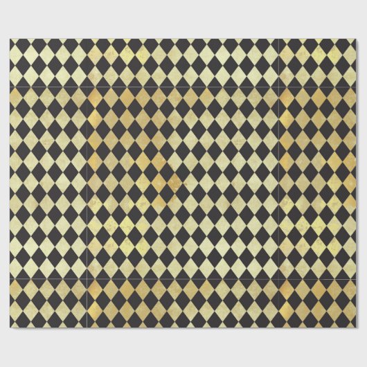 Harlequin, , met nood en zwart cadeaupapier (Vlak)