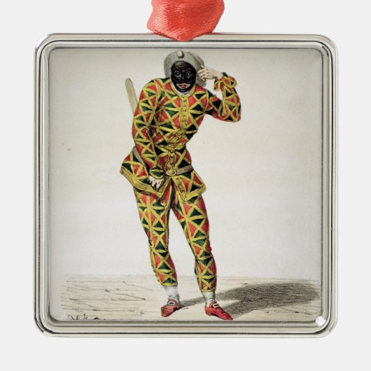 Harlequin Metalen Ornament (Voorkant)