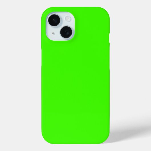 Harlequin Neon Groene Stevige Kleur Case-Mate iPhone Case (Achterkant)