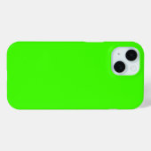 Harlequin Neon Groene Stevige Kleur Case-Mate iPhone Case (Achterkant (horizontaal))