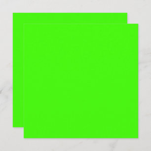 Harlequin Neon Groene Stevige Kleur Kaart