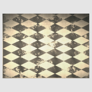 Harlequin, onderdruk tissuepapier