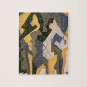 Harlequin op een tafel van Juan Gris, Cubisme Legpuzzel (Verticaal)