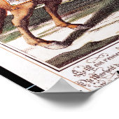 Harlequin op Horseback Poster (Hoek)