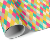 Harlequin  patroon cadeaupapier (Rol Hoek)