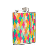 Harlequin patroon heupfles (Rechts)