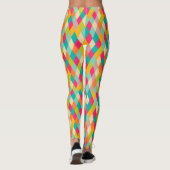 Harlequin  patroon leggings (Achterkant)