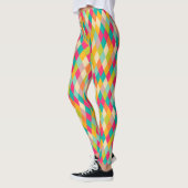 Harlequin  patroon leggings (Links)