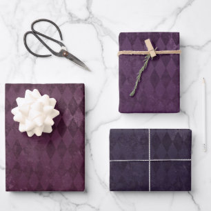 Harlequin-patroon met onderdruk inpakpapier vel