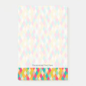 Harlequin patroon post-it® notes (Voorkant)