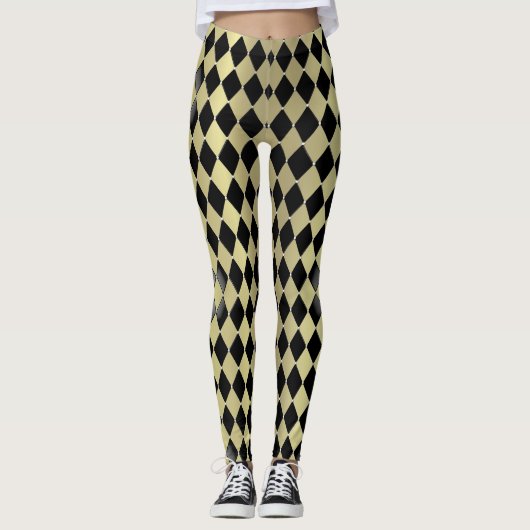 Harlequin Pop Mode Leggings (Voorkant)