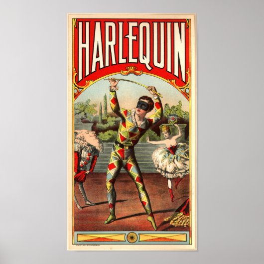 Harlequin Poster (Voorkant)