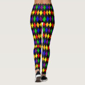 harlequin pride leggings (Achterkant)