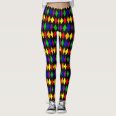 harlequin pride leggings (Voorkant)