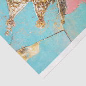 Harlequin Queen Abstract Decoupage Tissuepapier (Detail)