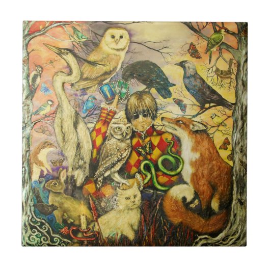 harlequin tegeltje (Voorkant)