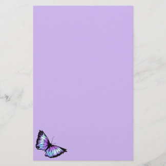 Harlequin (Violet Butterfly) Briefpapier