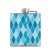 Harlequin winterpatroon heupfles (Achterkant)