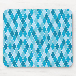 Harlequin winterpatroon muismat